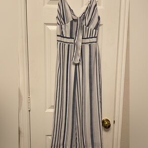 JAPNA XS JR style women’s Romper jumpsuit, long wide legs,sleeveless with straps